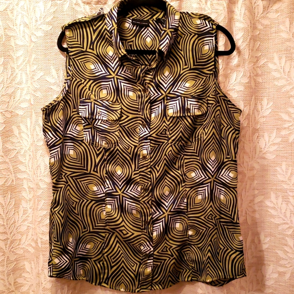 New York & Co, XL, sleeveless blouse